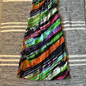 Julie Dillon Size 6 Multicolor Strapless Dress